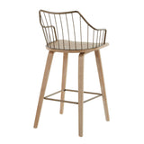Winston Fixed-Height Counter Stool, Wood, 26-in Q0L4 - product image 6