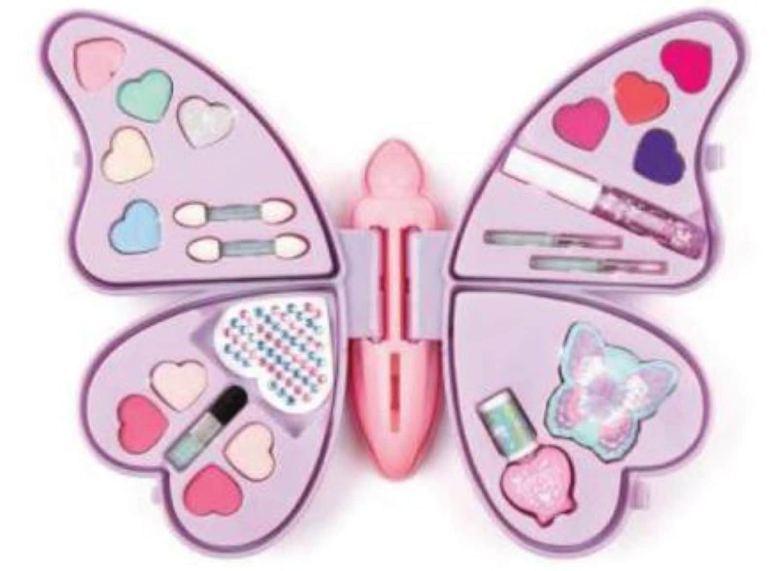 It Real All-in-One Butterfly Cosmetic Case for Ages 8+ G4Y9 - product image 2