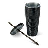 710-mL BPA-Free Iridescent Studded Textured Tumbler W5U2 - product image 2