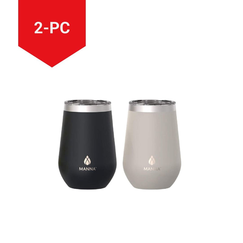 Insulated Stainless Steel Tumbler, 12-oz, 2-pk, with Lid K5Q3