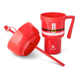 Stadium 946-mL Travel Tumbler with Santa Design M7K6 - product image 2