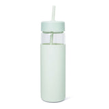Swing Glass Tumbler with Straw, 24-oz, Assorted Colours F0O0 - product image 1