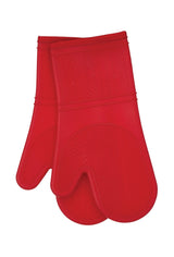 2pc Silicone Oven Mitt Set, Non-Slip Grip, Red L2L3 - product image 1