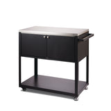 Stainless Steel Outdoor Mobile Prep & Storage Cart for BBQ A9P5 - product image 1