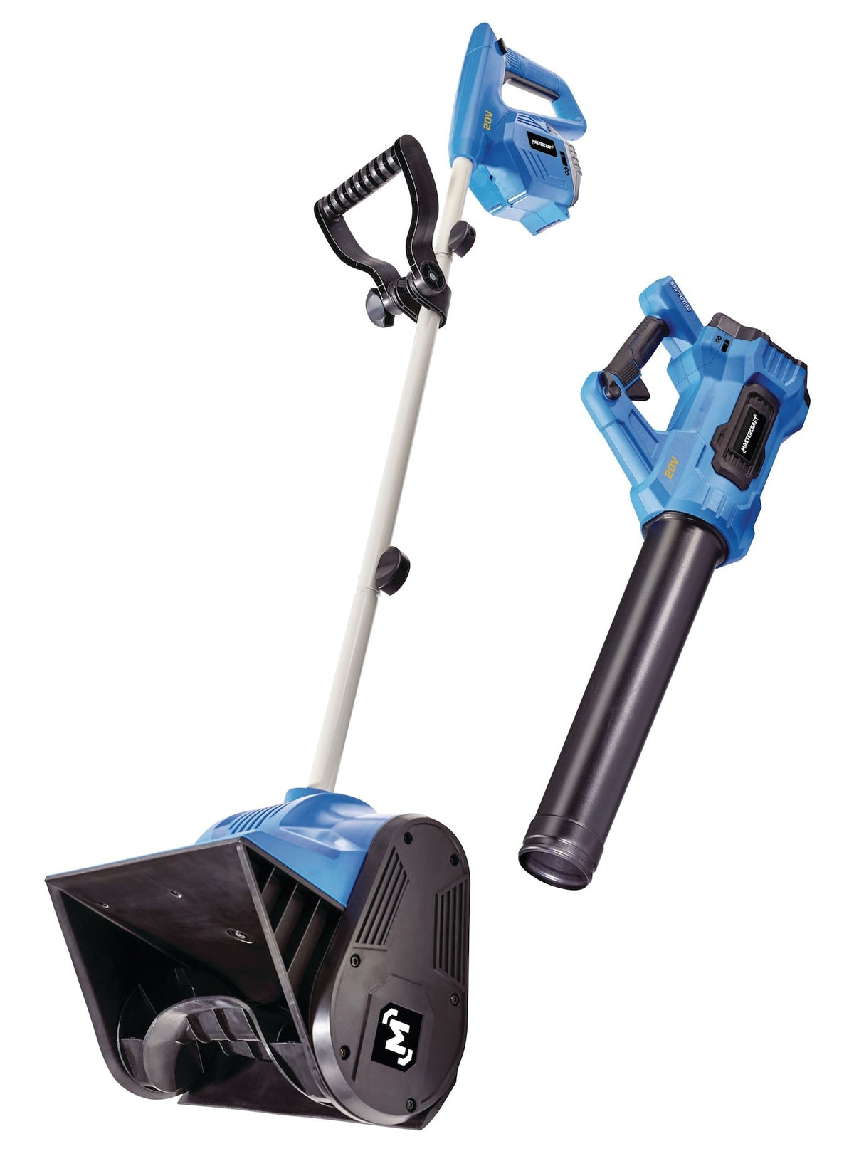 20V Brushless 5.0Ah Snow Shovel & Blower Combo Kit, PWR POD Compatible O6H1 - product image 1
