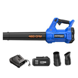 20V Cordless 460 CFM Brushless Leaf Blower Kit with PWRPOD 4 Ah Battery and Charger I4J2 - product image 4