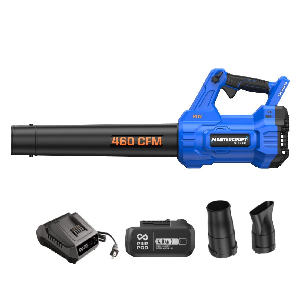 20V Cordless 460 CFM Brushless Leaf Blower Kit with PWRPOD 4 Ah Battery and Charger I4J2 - product image 4