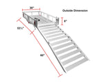 Aluminum Hitch Accessibility Carrier U3A0 - product image 6