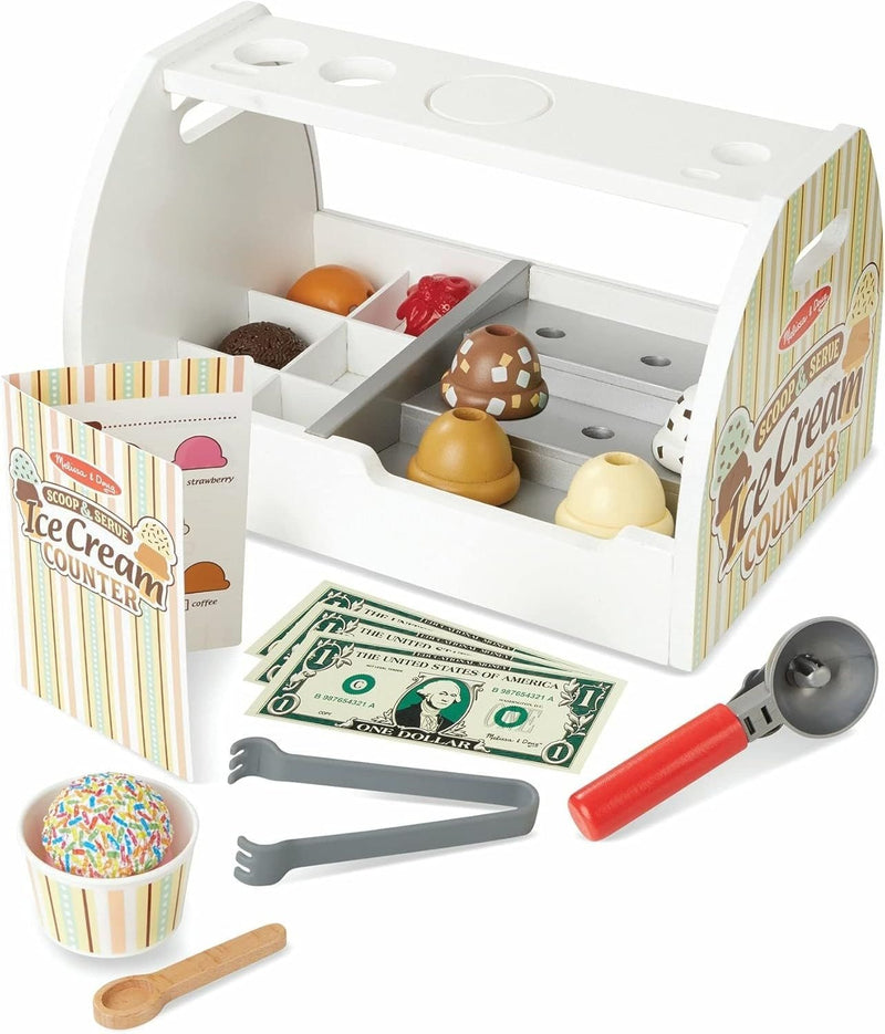 Scoop and Serve Ice Cream Playset, Ages 3+ T1W0