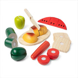 Wooden Cutting Food Playset, Ages 3+ E8U5 - product image 2