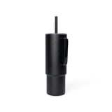Stainless Steel Insulated All Day Straw Cup with Handle, Black, 32-oz X9E2 - product image 1