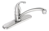 Adler Single Handle Kitchen Faucet, Chrome Q9F6 - product image 1