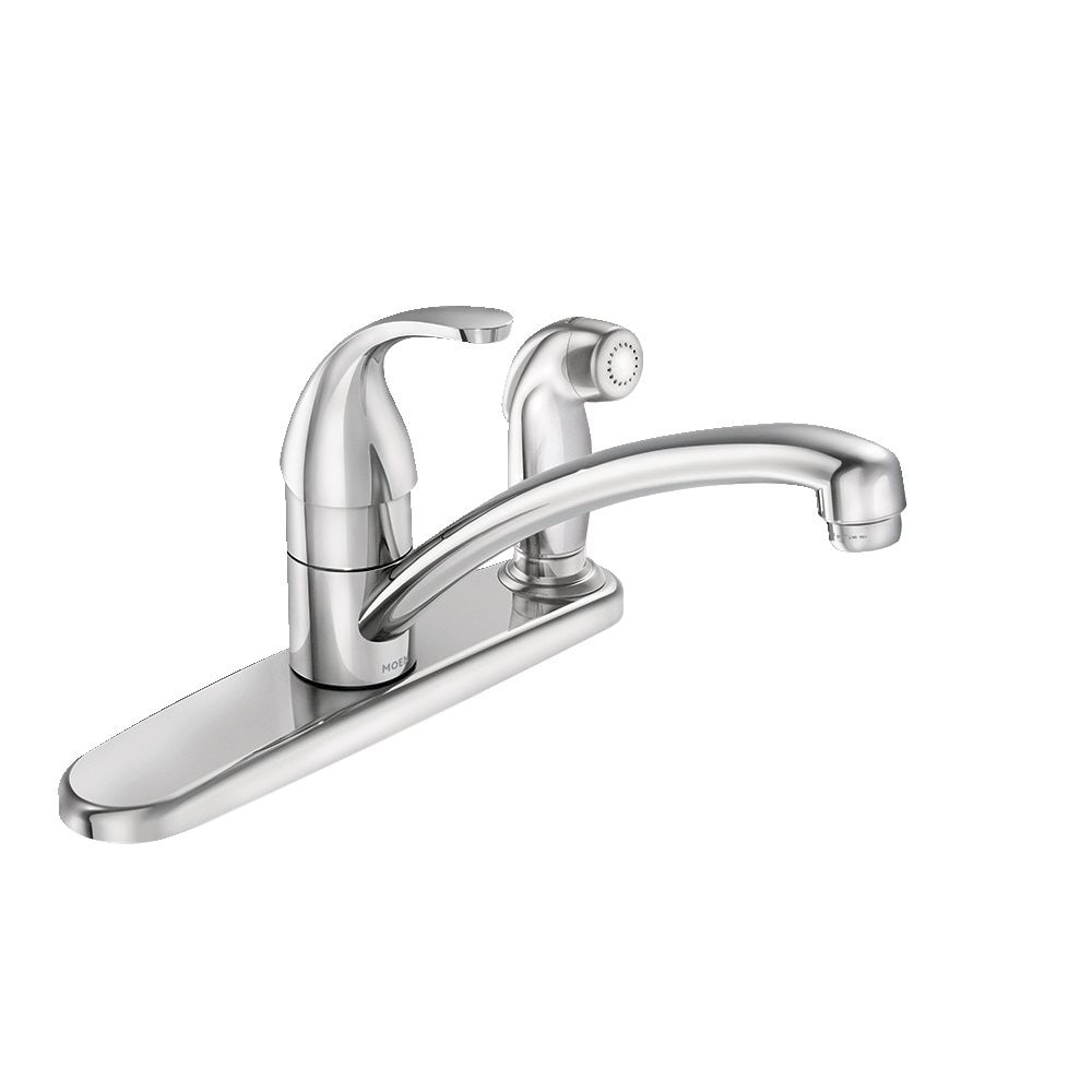 Adler Single Handle Kitchen Faucet with Spray, Chrome T4T5 - product image 1
