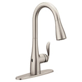 Arbor Single Handle Touchless Pull Down Spot-Resist Sprayer Kitchen Faucet with MotionSense & Power Clean, Stainless Steel W8T1 - product image 1