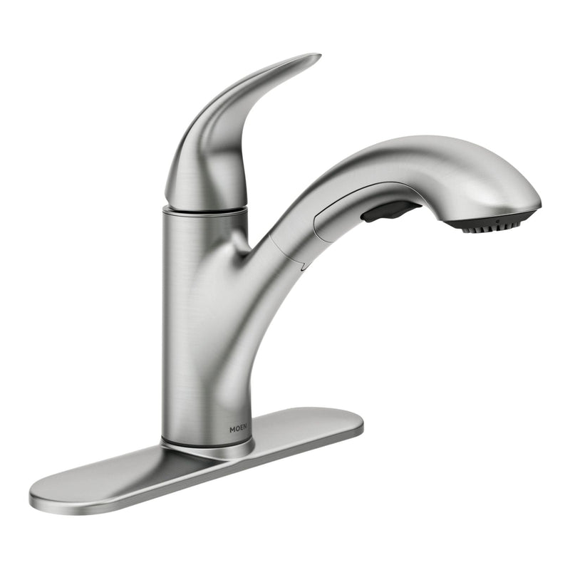 Medina Single-Handle Pull-Out Kitchen Faucet, Spot Resist Stainless Y7N3
