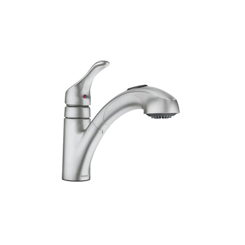 Renzo Single-Handle Pull-Out Kitchen Faucet, Spot Resist Stainless G8L6