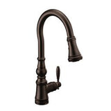 Weymouth Single Handle Pull Down Kitchen Faucet, Various Finishes Y5W2 - product image 1