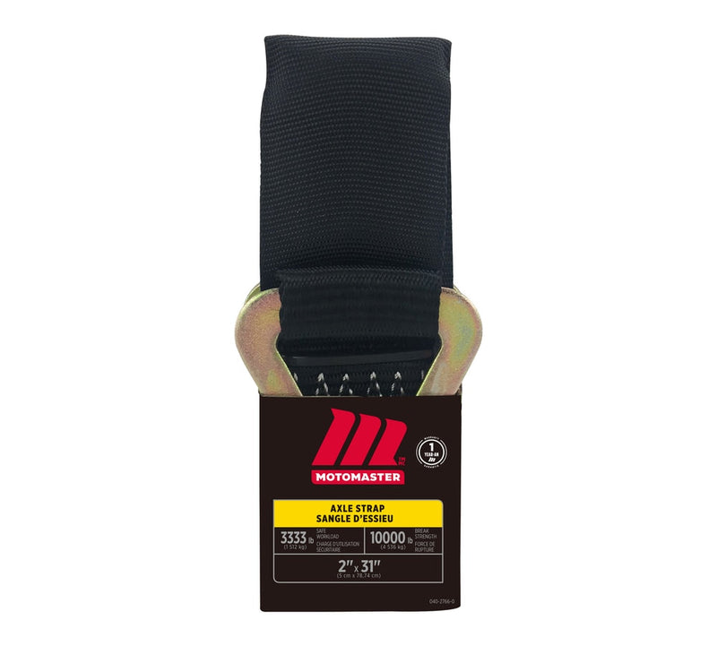 10,000-lb Axle Strap, with D-rings, 2-in x 31-in K3T6