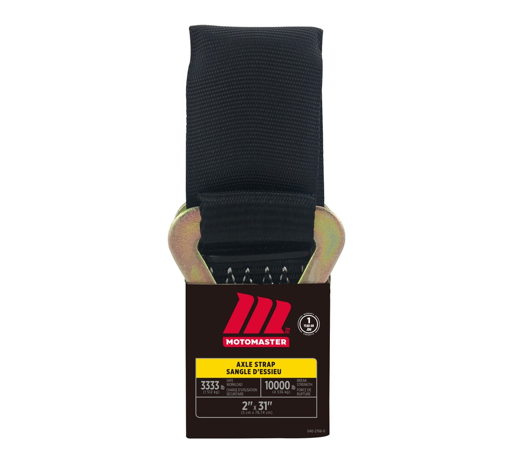 10,000-lb Axle Strap, with D-rings, 2-in x 31-in R8E5 - product image 1