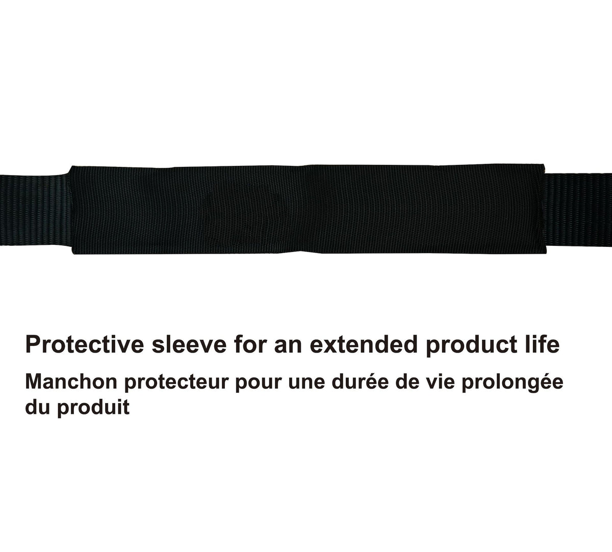 10,000-lb Axle Strap, with D-rings, 2-in x 31-in R8E5 - product image 2
