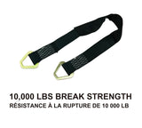 10,000-lb Axle Strap, with D-rings, 2-in x 31-in K3T6 - product image 3