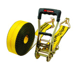 10,000-lb Ratchet Tie Down Strap, Abrasion Resistant, 2-in x 27-ft D3R6 - product image 1