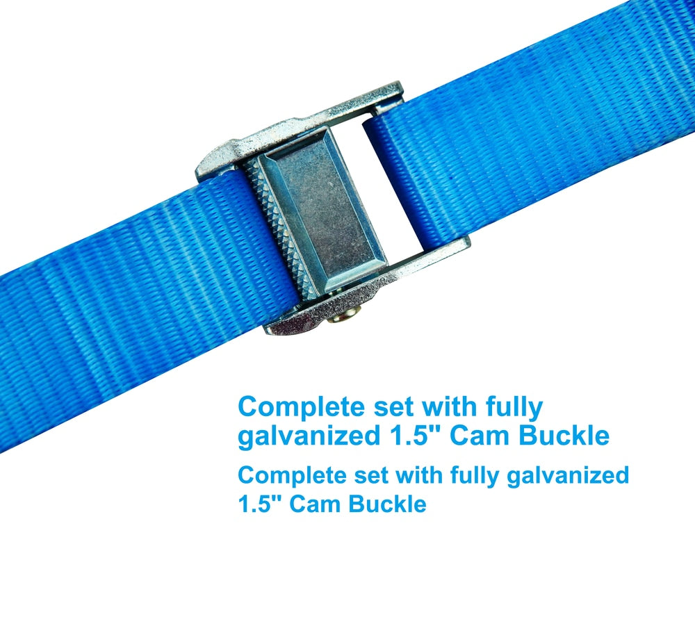1,200-lb Motorcycle Tie Down Strap, 1 3/8-in x 12-ft Z3D1 - product image 6