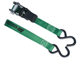 1,500-lb Padded Ratchet Tie Down Straps, 1-in x 14-ft, 4-pk I1C6 - product image 1