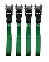 1,500-lb Padded Ratchet Tie Down Straps, 1-in x 14-ft, 4-pk I1C6 - product image 2