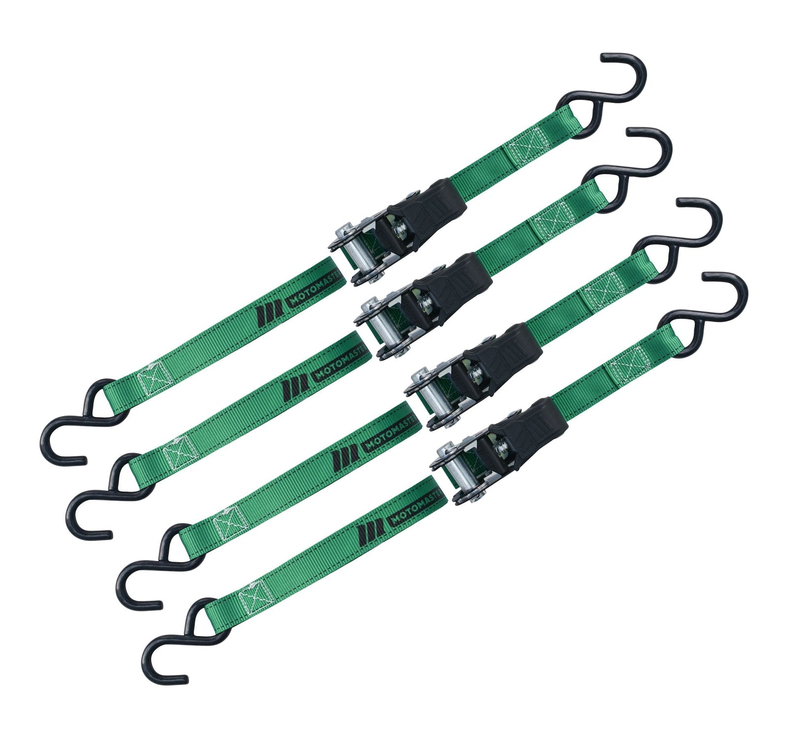 1,500-lb Padded Ratchet Tie Down Straps, 1-in x 14-ft, 4-pk K4P9 - product image 7