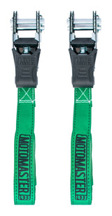 1,500-lb Padded Ratchet Tie Down Straps, Weatherproof, 1-in x 6-ft, 2-pk X1U2 - product image 4