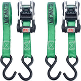 1,500-lb Ratchet Tie Down Straps, with Padded Handle, 1-in x 10-ft, 2-pk D0P4 - product image 4