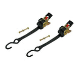 1,500-lb Retractable Transom Tie Down Strap, 1-in x 6-ft (2.54 cm x 1.8 m), 2-pk O9U5 - product image 1