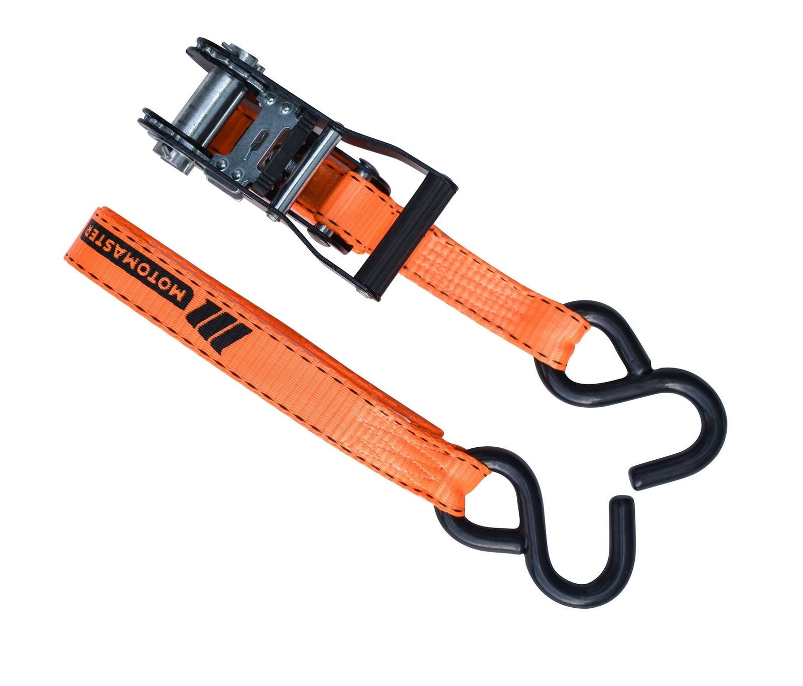 3,000-lb Heavy Duty Ratchet Tie Down Strap, Non-Padded, 1-in x 10-ft, 2-pk O2Y4 - product image 2