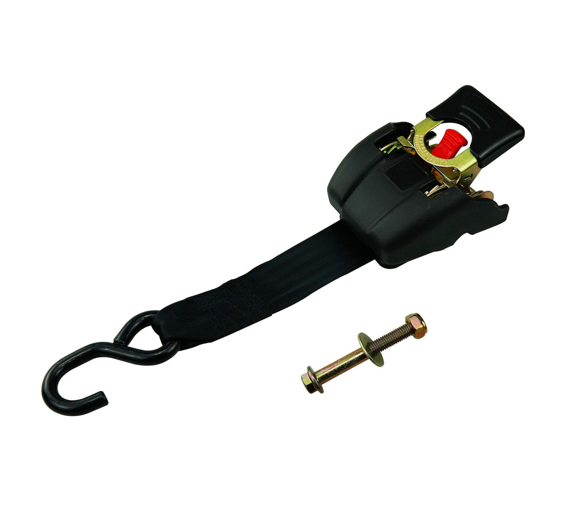 3,300-lb Retractable Transom Tie Down Strap, 2-in x 43-in, 2-pk W6Q9 - product image 6