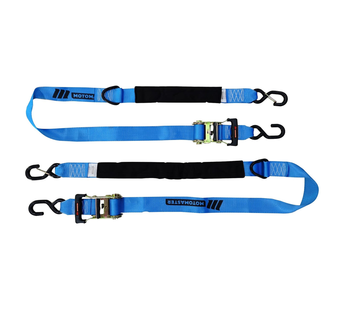 3,600-lb Heavy Duty Ratchet Tie Down Strap, Assorted Sizes, 4-pk B5Q2 - product image 6