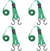 900-lb Cambuckle Tie-Down Straps, Weatherproof, 1-in x 10-ft, 4-pk R5H2 - product image 3