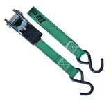 900-lb Ratchet Tie-Down Straps, Non-Padded, 1-in x 10-ft, 4-pk K5U9 - product image 3