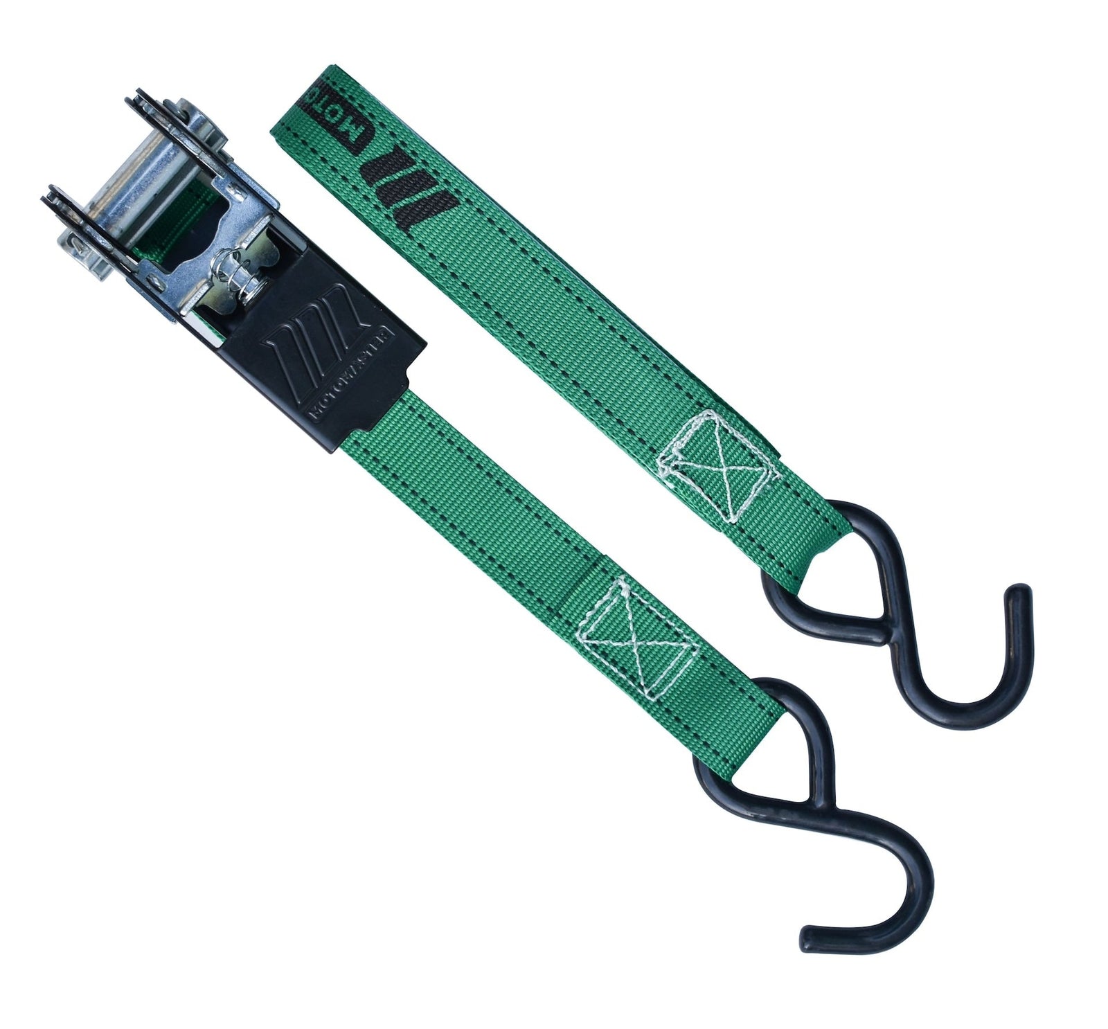 900-lb Ratchet Tie-Down Straps, Non-Padded, 1-in x 10-ft, 4-pk K5U9 - product image 3