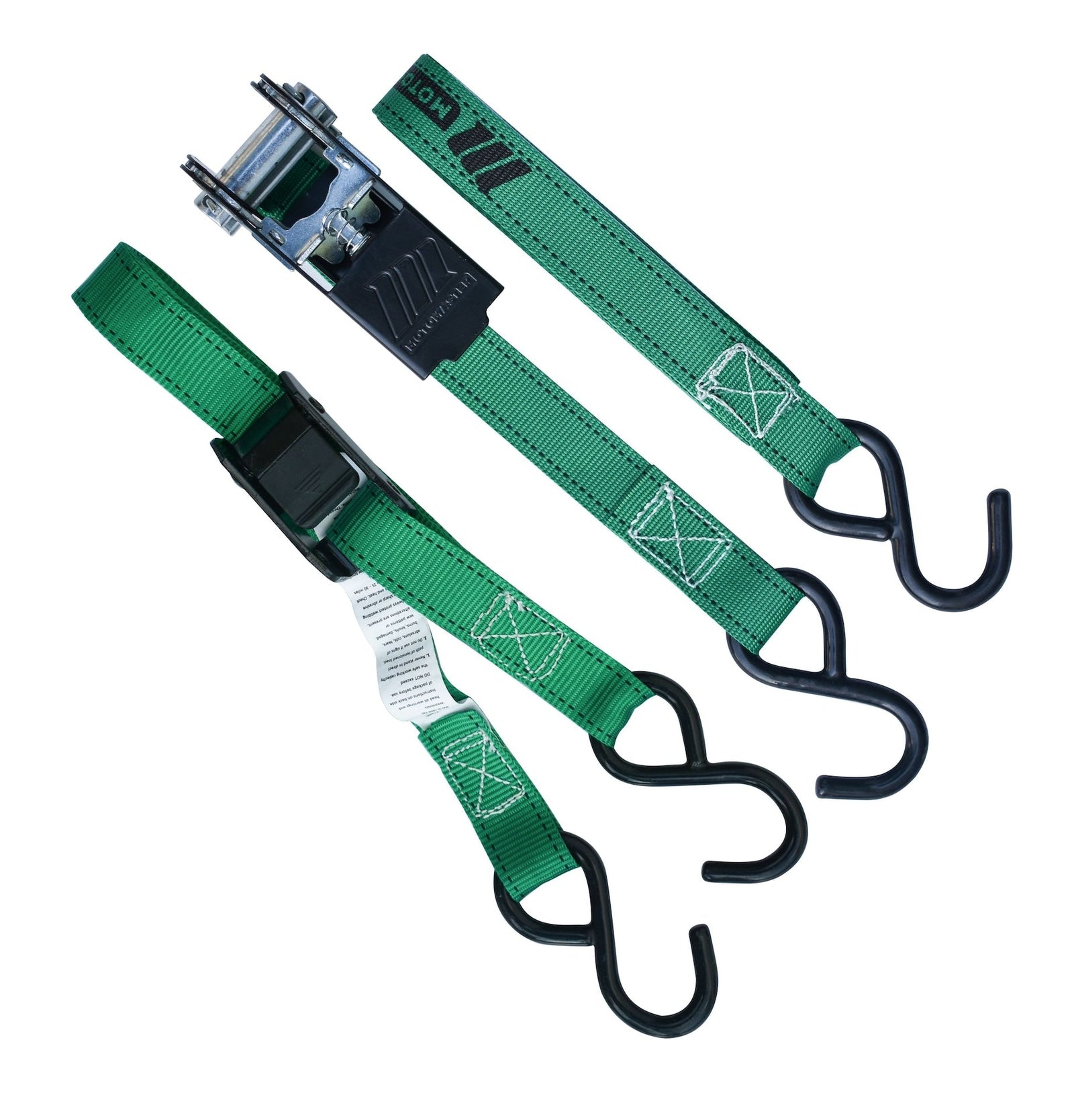 900-lb Ratchet/Cambuckle Tie-Down Straps, Non-Padded, 1-in x 10-ft, 4-pk X4X8 - product image 2