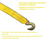 9,000-lb Tow Strap with Rust-Resistant Hooks, 2-in x 20-ft D1C1 - product image 2