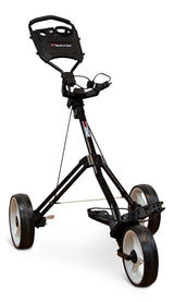 Navigator 3 Wheeled Golf Cart, Ergonomic Handle, Black O4N3 - product image 1