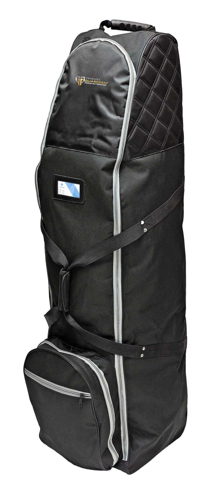 Premium Travel Golf Bag Cover with Quilted Protection & Extra Storage, Black E1O4 - product image 1