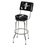 Swivel Bar Stool with Backrest I6R9 - product image 1