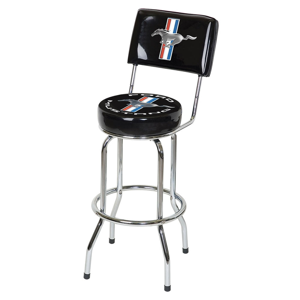 Swivel Bar Stool with Backrest I6R9 - product image 1
