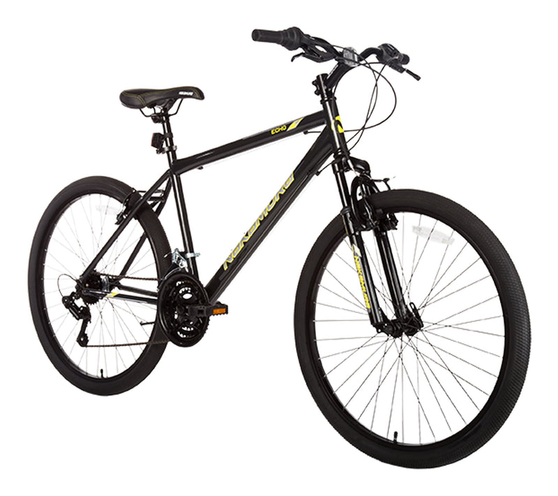 Ecko 2 Large Hardtail Mountain Bike, Black, 26-in U9B6