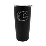 Calgary Flames Executive Stainless Steel Insulated Travel Tumbler, Black, 20-oz D6C9 - product image 1