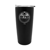 Edmonton Oilers Executive Stainless Steel Insulated Travel Tumbler, Black, 20-oz U2L9 - product image 1