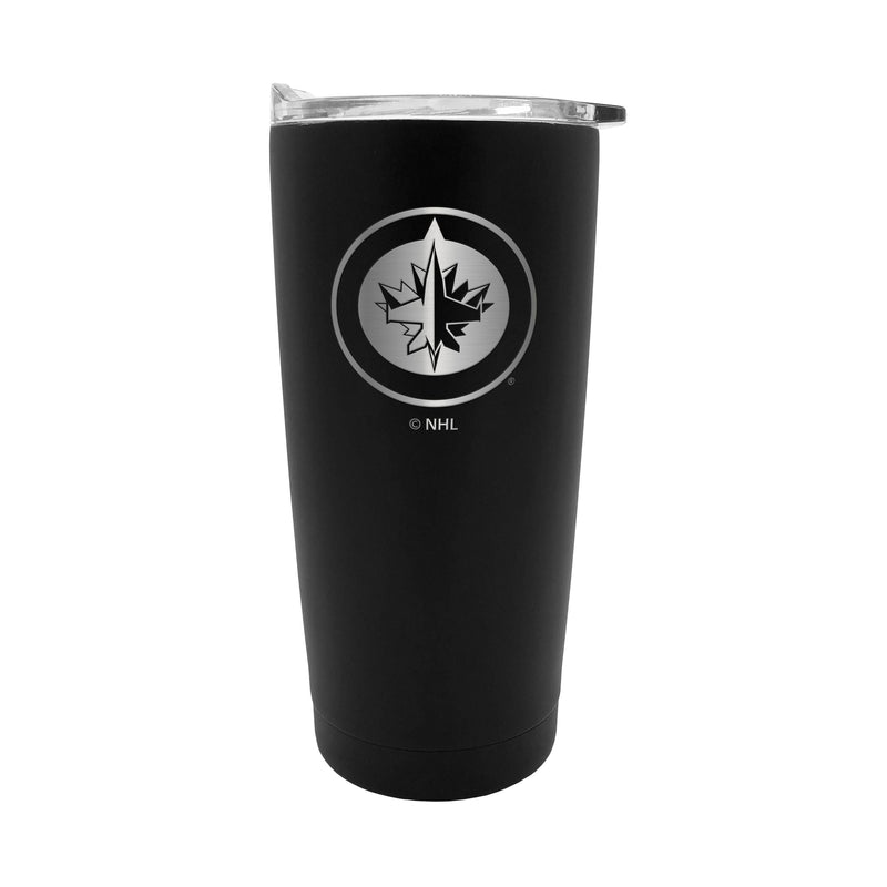 Winnipeg Jets Executive Stainless Steel Insulated Travel Tumbler, Black, 20-oz F7B8