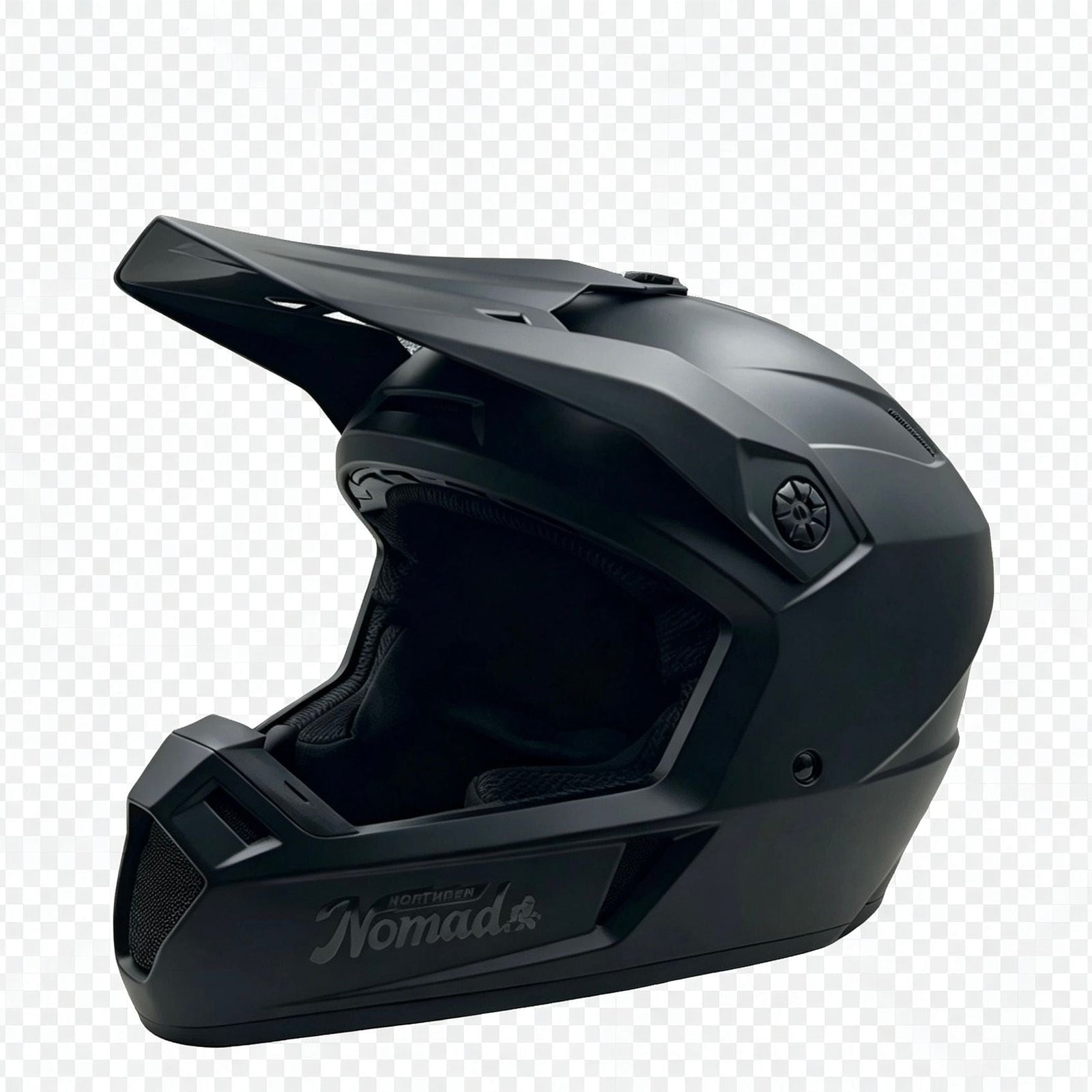 Nomad Trail Blazer Dirt Bike Helmet, Matte Black, Various Sizes U8C1 - product image 1